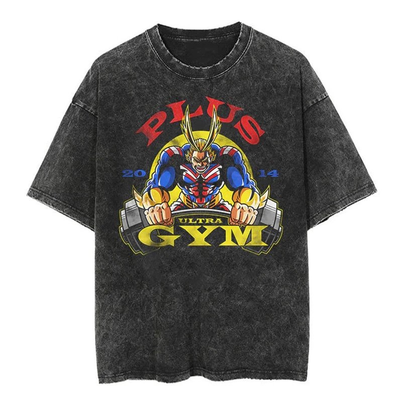 Hellstar Studios Unohara Acid Wash Black T-Shirt - 25