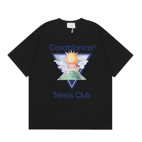 Casablanca Cactus Print Oversized T-Shirt White - 7