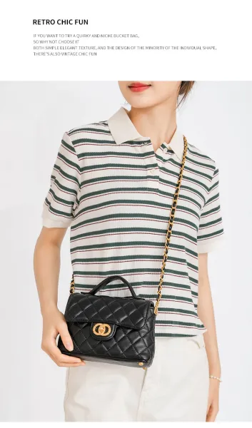 Chanel Mini Flap Bag Pink Quilted Leather Handbag - 3
