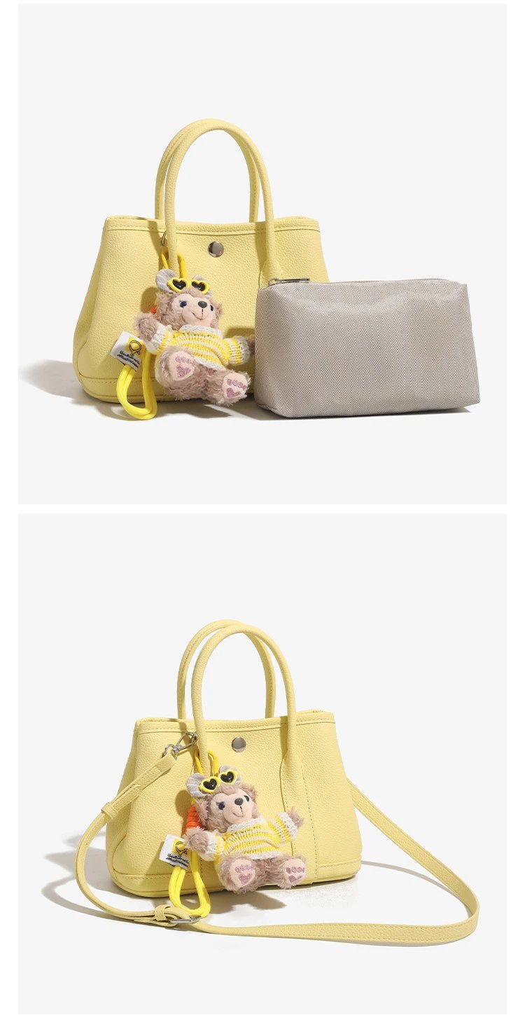 Disney x Sanrio Duffy the Disney Bear Pink Tote Handbag - 21