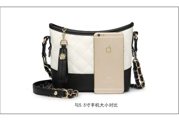 Chanel Gabrielle Hobo Bag Black Quilted Leather Shoulder Bag - 9