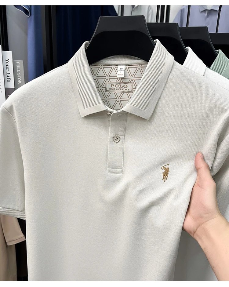 Polo Ralph Lauren Classic Fit Pique Polo Shirt Mint Green - 23