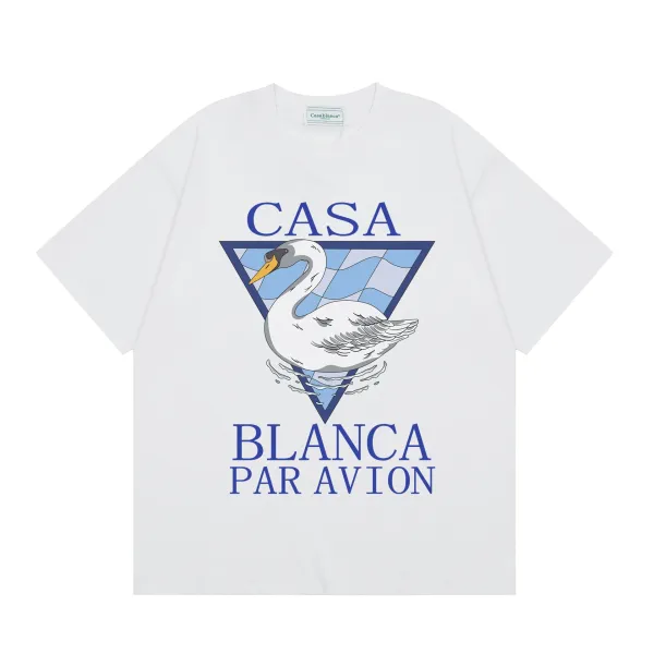Casablanca Cactus Print Oversized T-Shirt White - 12