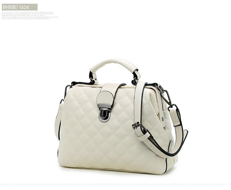 Design Celine Quilted Doctor Bag Burgundy Handbag Handbags - 17