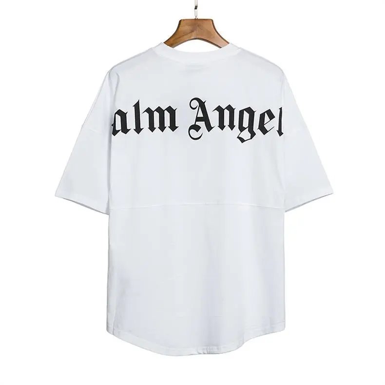 Palm Angels Logo Print T-Shirt Black / White / Blue / Yellow / Neon Green - 17