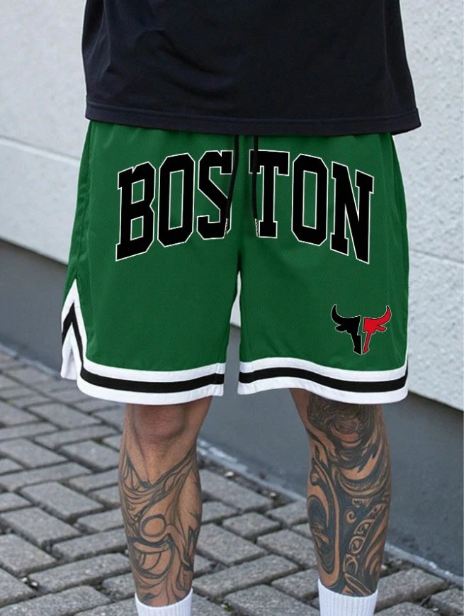 Chicago Bulls NBA Finals Graphic Shorts Red / Black - 7