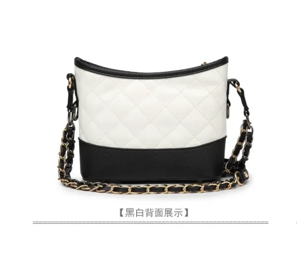 Chanel Gabrielle Hobo Bag Black Quilted Leather Shoulder Bag - 14