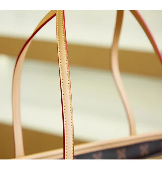 Louis Vuitton Neverfull Monogram Brown Tote Bag - 23