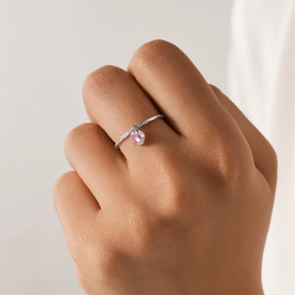 Design S925 Sterling Silver Multi-Stone Cluster Ring Silver Jewelry - 29