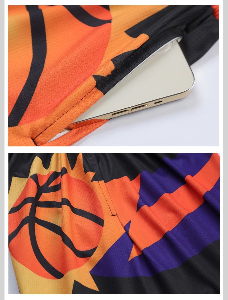 NBA x Mitchell & Ness Lightning Bolt Shorts Black - 15
