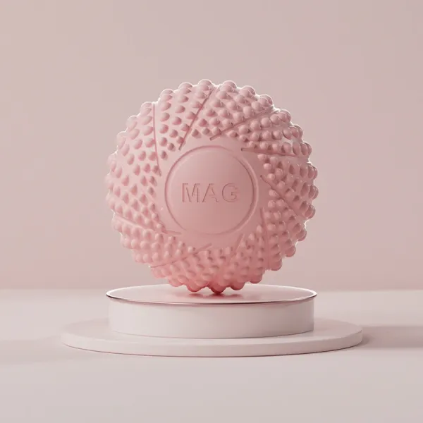 Design MAG Massage Ball Pink Textured Therapy Tool Accessories - 1