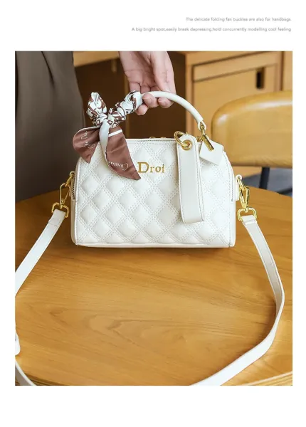 Dior Oblique Quilted Mini Handbag Black - 26