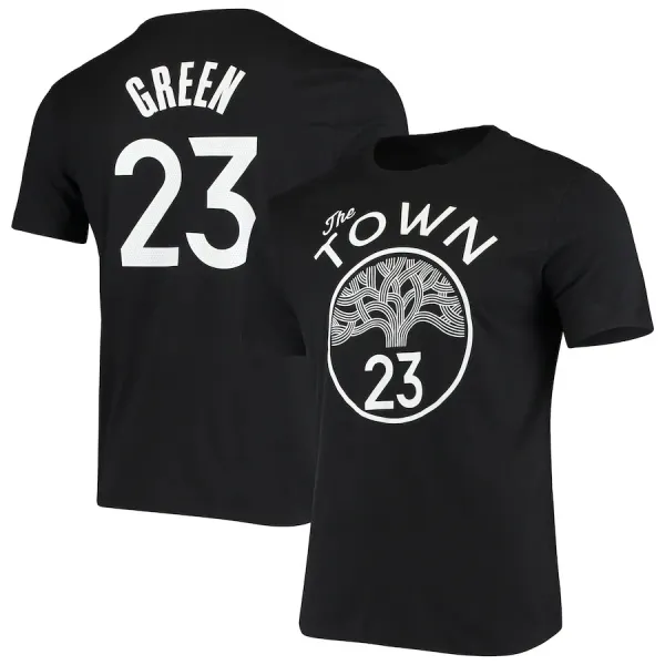 Golden State Warriors Draymond Green 'The Town' Black T-Shirt - 1