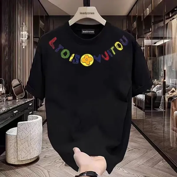 Design Leadzones Multicolor Logo Print White T-Shirt T-Shirts - 5