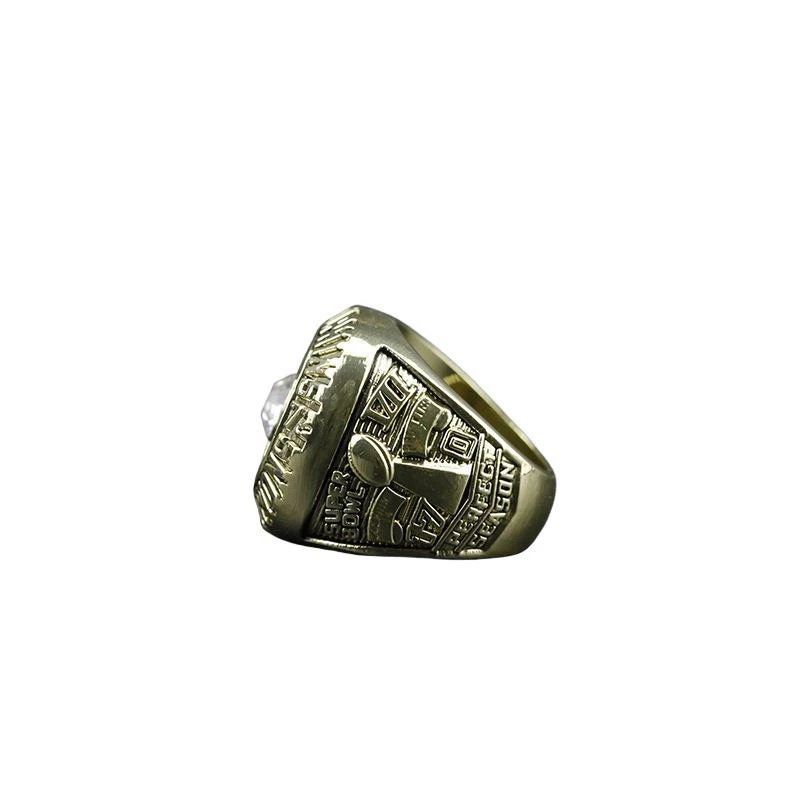 Design Miami Dolphins Super Bowl VII Champions Ring Blue Enamel Diamond Jewelry - 4
