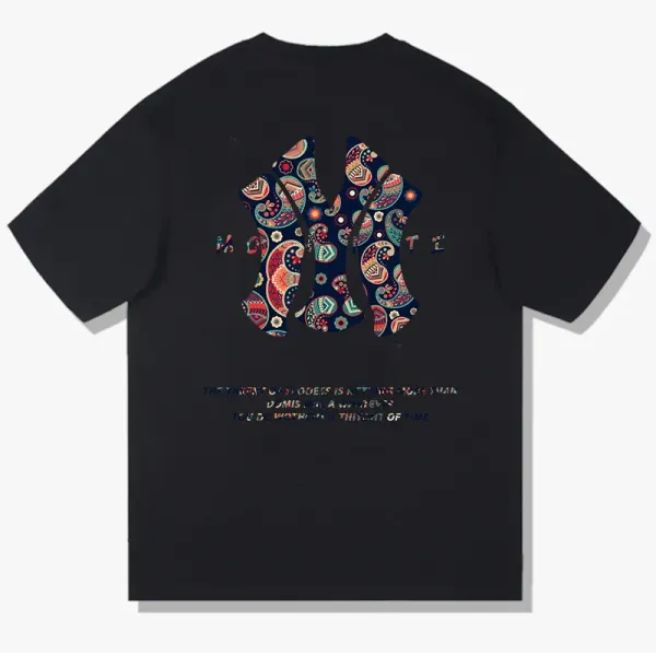 Design Paisley NY Logo T-Shirt White - 4