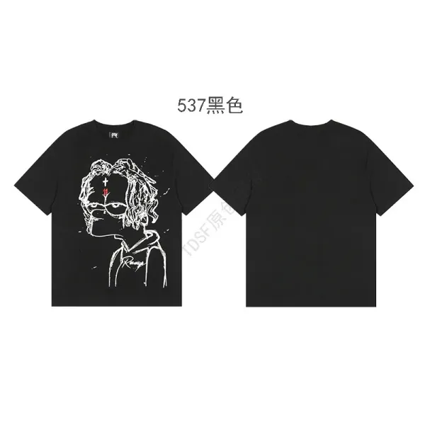 Design Skull Graphic T-Shirt White - 39