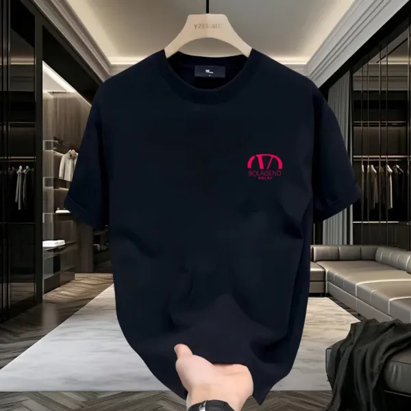 Design Bolaisend Bolai Logo Graphic T-Shirt Black T-Shirts - 15