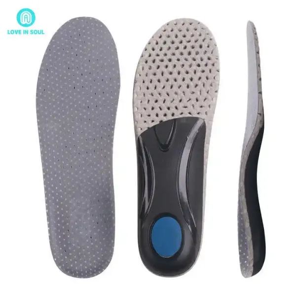 Design Love In Soul HexaTech Insoles Black Shoes - 6