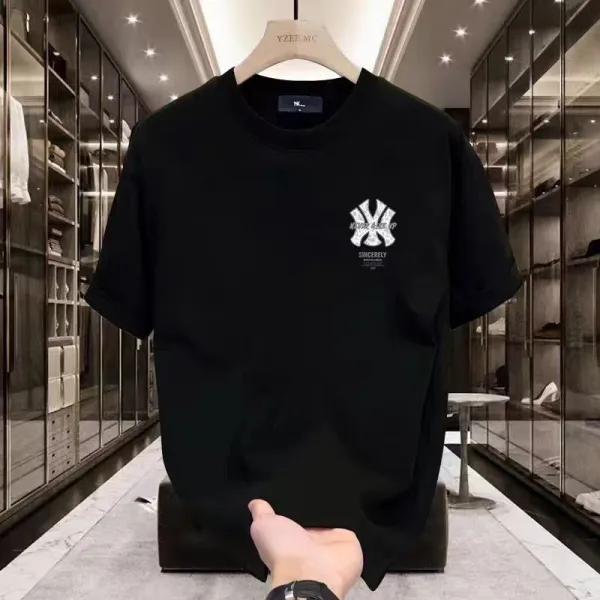 Design WBWJ CO. Paisley NY Logo Black T-Shirt T-Shirts - 23