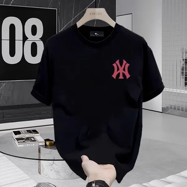Design WBWJ CO. Paisley NY Logo Black T-Shirt T-Shirts - 35
