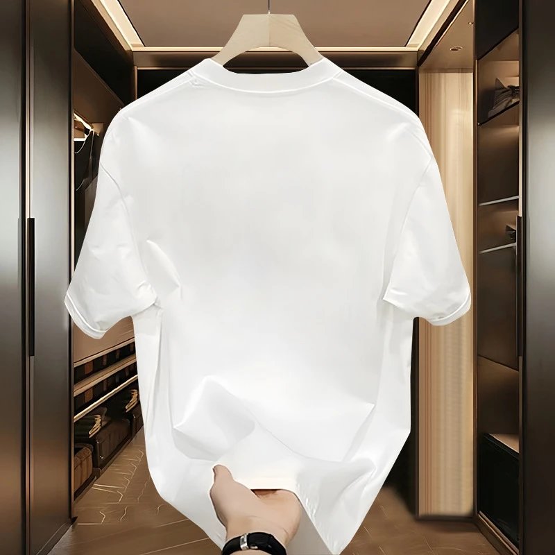 Champion Script Logo White T-Shirt - 9