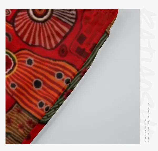 Design Oceanic Aboriginal Print Swim Shorts Multicolor Swimwear - 9