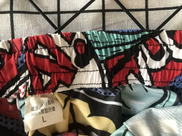 Design Shark Print Swim Trunks Green Shorts Swimwear - 17