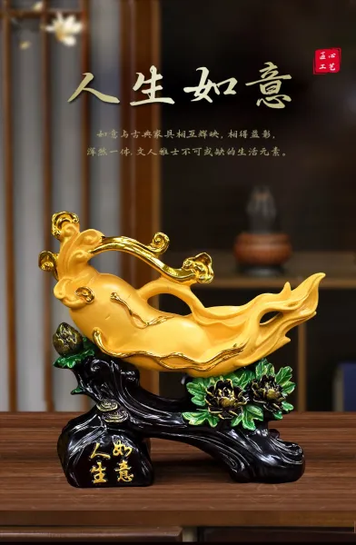 Design Golden Koi Ornament Accessories - 2