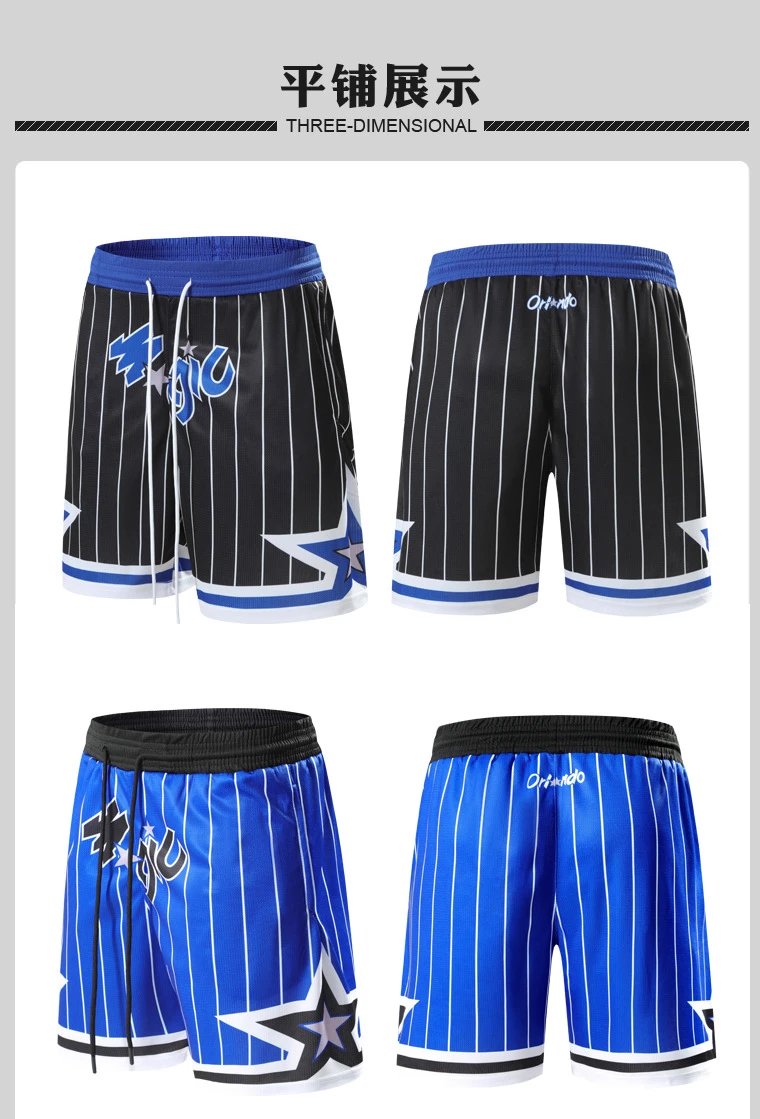 NBA x Mitchell & Ness Lightning Bolt Shorts Black - 5