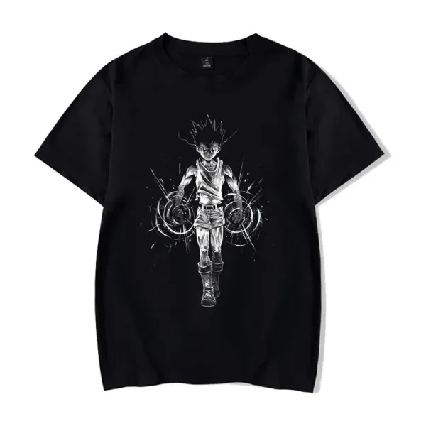 Design Gon Freecss Nen Energy T-Shirt Black - 1