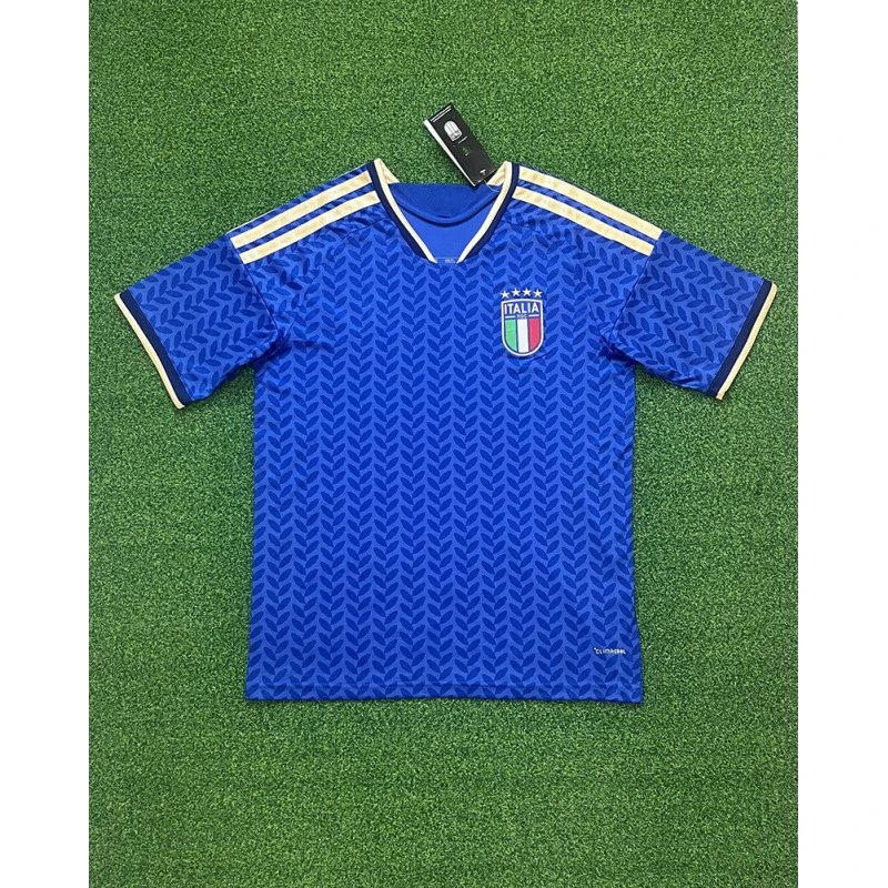 FIGC (Federazione Italiana Giuoco Calcio) FIGC Italy National Team 2020 Away Jersey Blue Jersey