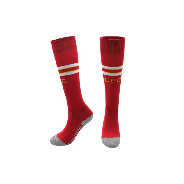 Liverpool FC Home Socks Red / Gray - 1