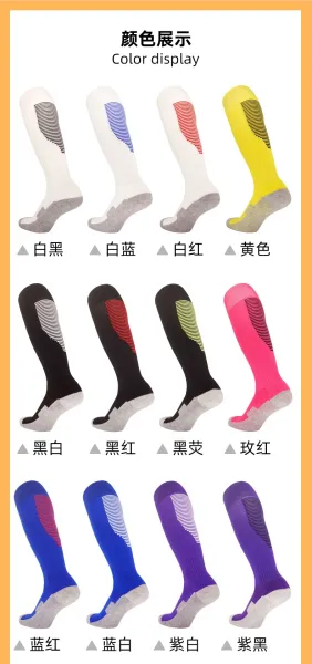 Design Performance Knee-High Socks Lime Green with Black Stripe Pattern - 10
