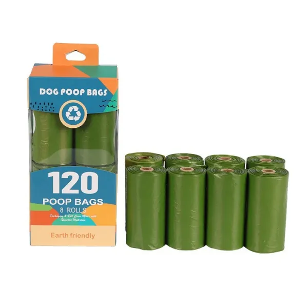 Design Earth Friendly Dog Poop Bags Green 120 Count Accessories - 1