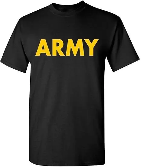 Design Army Graphic T-Shirt Black - 1