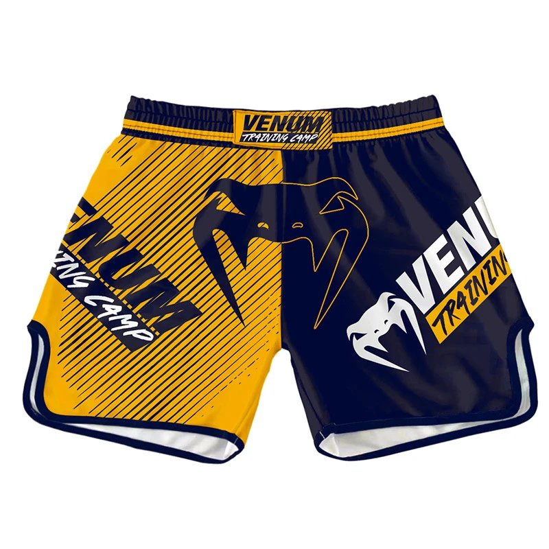 UFC x Venum Venum Viper Fight Shorts Black / White Shorts - 9