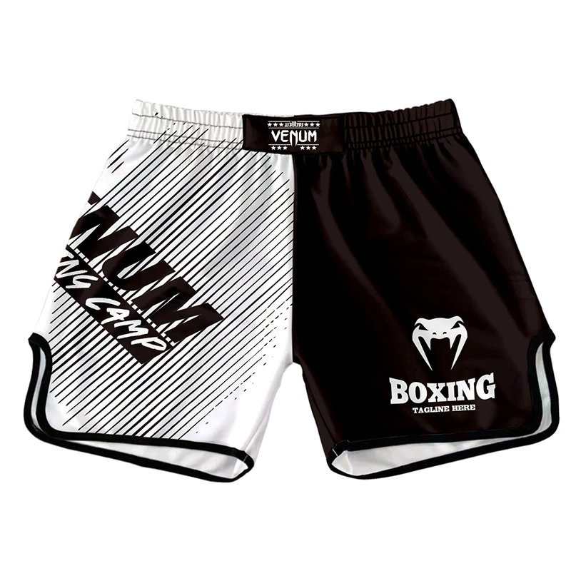 UFC x Venum Venum Viper Fight Shorts Black / White Shorts - 23