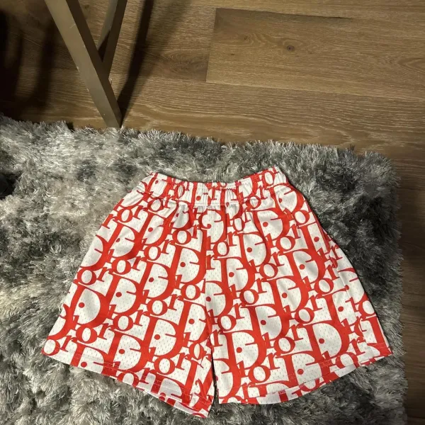 Louis Vuitton Monogram Mesh Shorts Pink Multicolor - 6