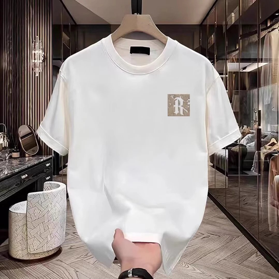 Design Minimalist Logo Print White T-Shirt - 13