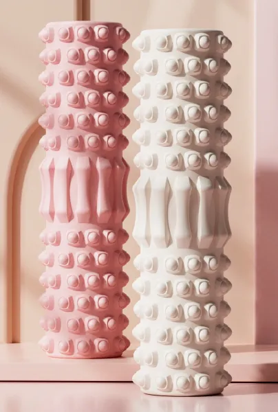 Design Foam Roller and Stick Massager Set Pink Electronics - 9