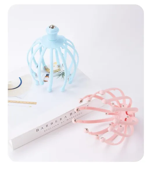 Design Head Massager Brush Blue Upgrade Version Electronics - 13