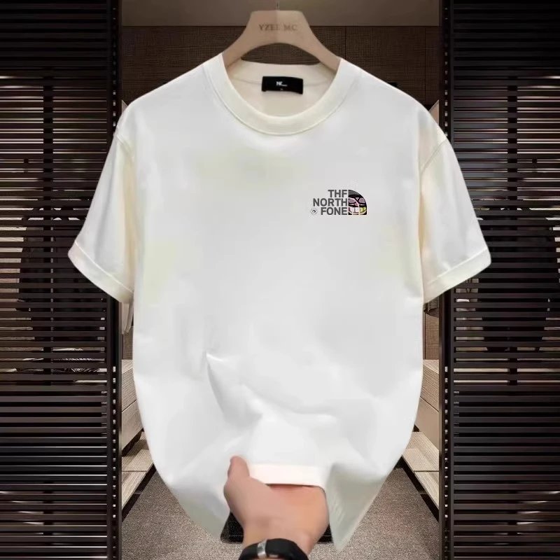 The North Face Logo Print Off-White T-Shirt - 3