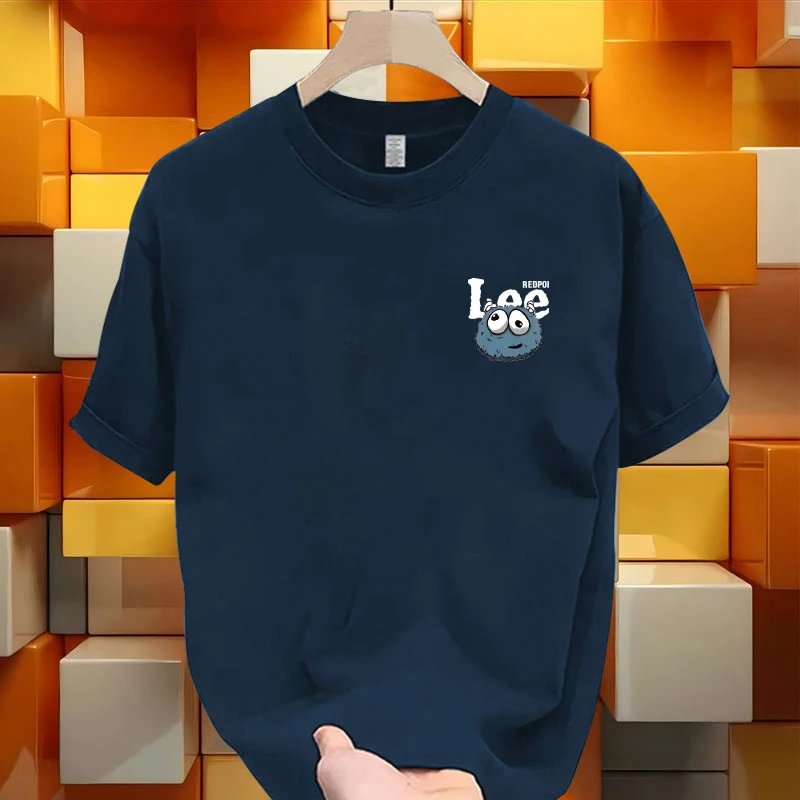 Lee Redpoi Graphic Print Navy T-Shirt - 7