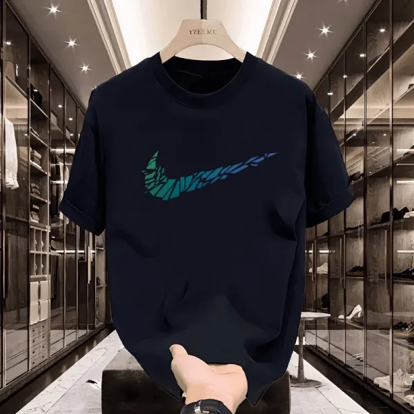 Design Nike Swoosh Graphic T-Shirt White T-Shirts - 5