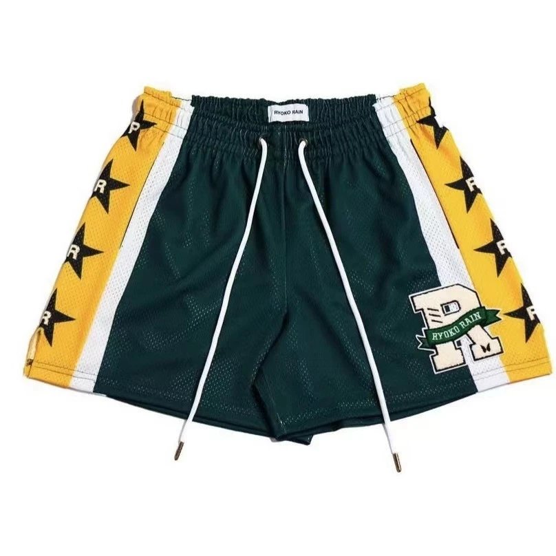 Louis Vuitton Monogram Repeat Print Basketball Shorts Black / White - 5