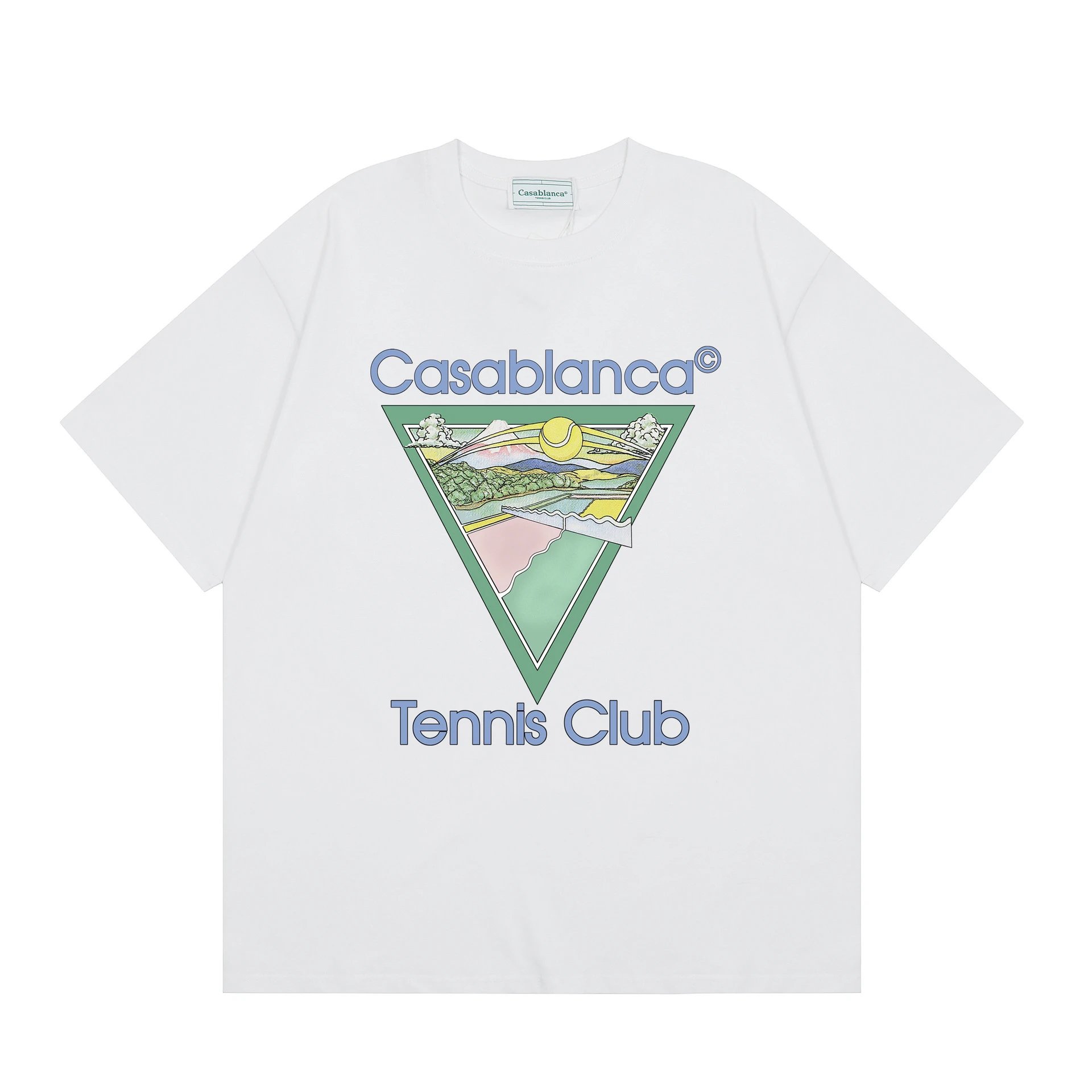 Design Phantastica Wave Graphic T-Shirt White T-Shirts - 8