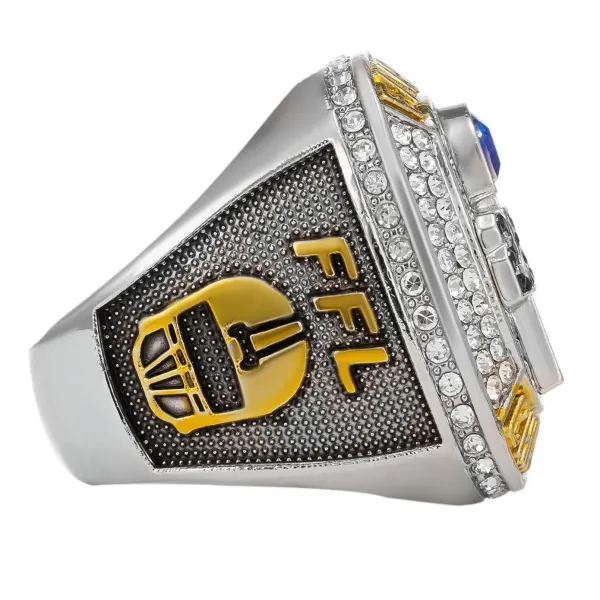 Design Kanjin Jewelry Fantasy Champion 2026 Ring Set Silver Gold Blue Jewelry - 2