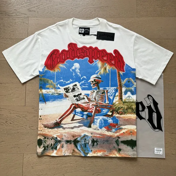 Godspeed Skull Island Graphic T-Shirt Black - 9