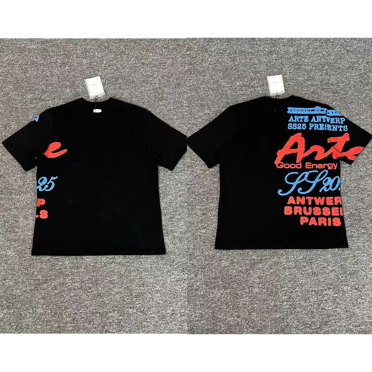 Arte Graphic Hoodie Black - 9